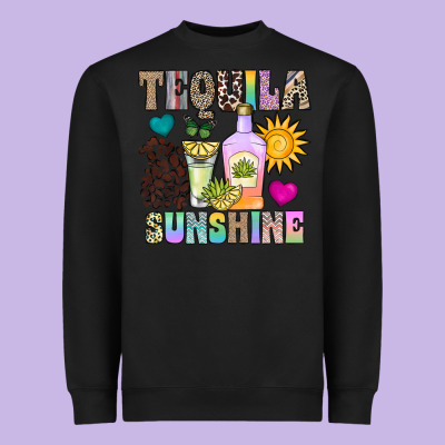 Tequila Sunshine Heavyweight Sweatshirt Designed By Cowhidedigitalart