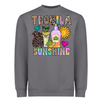 Storm Tequila Sunshine Heavyweight Sweatshirt - CowhideDigitalArt