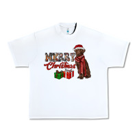 White merry christmas labrador retriever Urban Heavy Tee - RanaPortraitStore