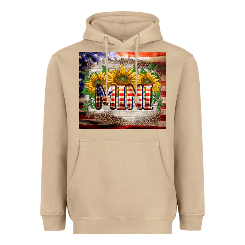 Patriotic Mini  Tumbler Heavyweight Hoodie by BarkalooDesign | Teevron