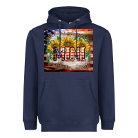Navy patriotic mini  tumbler Heavyweight Hoodie - BarkalooDesign