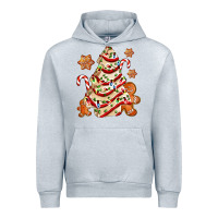 Heather Grey christmas tree cake and cookies ado Urban Hoodie - AdoDesignShop