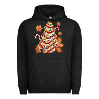 Pigment Black christmas tree cake and cookies ado Urban Hoodie - AdoDesignShop