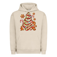 Pigment French Oak christmas tree cake and cookies ado Urban Hoodie - AdoDesignShop