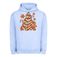Pigment Grape Ice christmas tree cake and cookies ado Urban Hoodie - AdoDesignShop