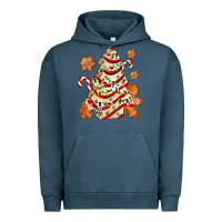 Christmas Tree Cake And Cookies Ado Urban Hoodie | Teevron