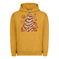 Pigment Peanut Butter christmas tree cake and cookies ado Urban Hoodie - AdoDesignShop