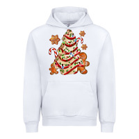 White christmas tree cake and cookies ado Urban Hoodie - AdoDesignShop