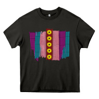 Asphalt Western Farm Life Sunflower Brush Strokes Heavy Core Tee - Bettercallsaul