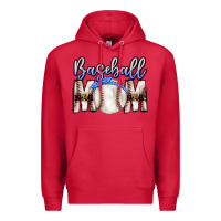 Cardinal Baseball Mom Premium Hoodie - CowhideDigitalArt