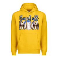 Lemon Baseball Mom Premium Hoodie - CowhideDigitalArt