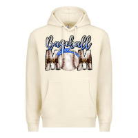 Sandshell Baseball Mom Premium Hoodie - CowhideDigitalArt