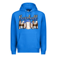 True Royal Baseball Mom Premium Hoodie - CowhideDigitalArt