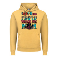 Vintage Mustard Loud and proud wrestling Mom Mother's Day Vintage Hoodie - CowGirlArtShop