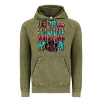 Vintage Olive Loud and proud wrestling Mom Mother's Day Vintage Hoodie - CowGirlArtShop