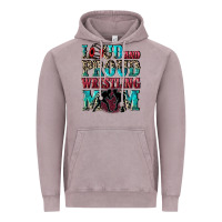 Vintage Zinc Loud and proud wrestling Mom Mother's Day Vintage Hoodie - CowGirlArtShop