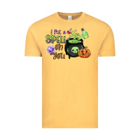 Vintage Mustard i put a spell on you Vintage Tee - CowGirlArtShop
