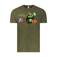 Vintage Olive i put a spell on you Vintage Tee - CowGirlArtShop