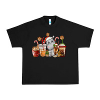 Black hippopotamus coffee cups christmas Urban Heavy Tee - CowGirlArtShop