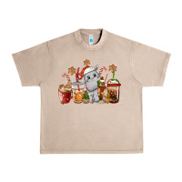 French Oak hippopotamus coffee cups christmas Urban Heavy Tee - CowGirlArtShop