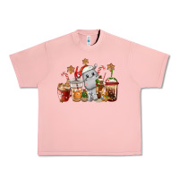 Salmon hippopotamus coffee cups christmas Urban Heavy Tee - CowGirlArtShop