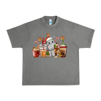 Tornado hippopotamus coffee cups christmas Urban Heavy Tee - CowGirlArtShop