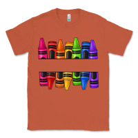 Copper custom name crayons Classic Tee - texasbilliewilder
