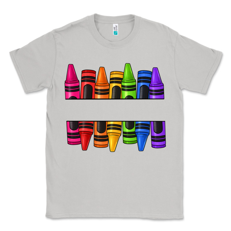 Custom Name Crayons Classic Tee by texasbilliewilder | Teevron