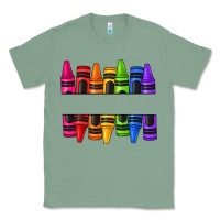 Sage custom name crayons Classic Tee - texasbilliewilder