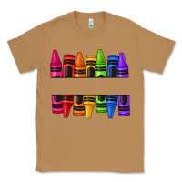 Toasted Coconut custom name crayons Classic Tee - texasbilliewilder