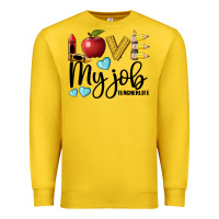 Lemon love my job teacher life Premium Sweatshirt - BarkalooDesign