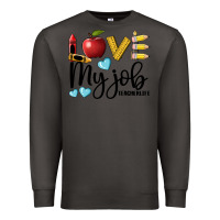 Smoke love my job teacher life Premium Sweatshirt - BarkalooDesign