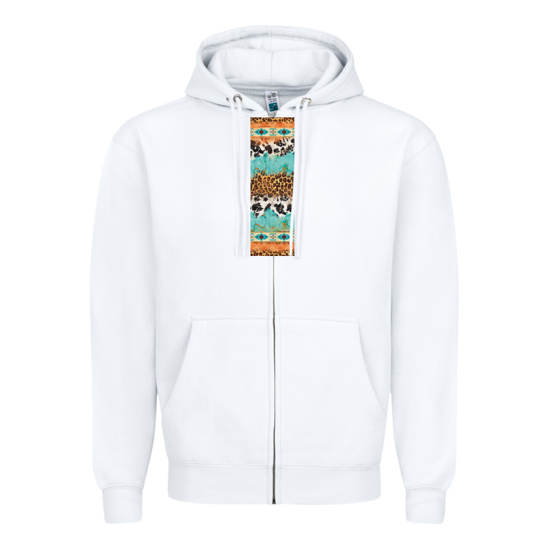 Fall Pattern Zipper Hoodie by Artiststas | Teevron