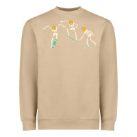 Mushroom Skateboarding Skeletons, Skateboarding Skeletons vintage, Skateboardin Heavyweight Sweatshirt - trangStudio