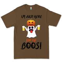 Cacao I'm Just Here For The Boos Premium Tee - Bettercallsaul