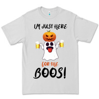 Dove Grey I'm Just Here For The Boos Premium Tee - Bettercallsaul