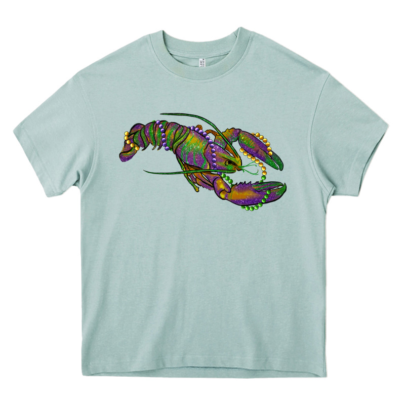 Mardi Gras Lobster Heavy Core Tee by RanaPortraitStore | Teevron