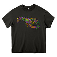 Asphalt mardi gras lobster Heavy Core Tee - RanaPortraitStore