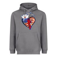 Storm patriotic nurse love Heavyweight Hoodie - BarkalooDesign