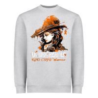 Heather Grey halloween rsd crps warrior unbreakable classic orange Heavyweight Sweatshirt - trangStudio