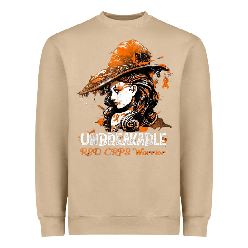 Halloween Rsd Crps Warrior Unbreakable Classic Orange Heavyweight Sweatshirt by trangStudio | Teevron