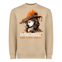 Mushroom halloween rsd crps warrior unbreakable classic orange Heavyweight Sweatshirt - trangStudio