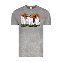 Cloud Rock ghost horses halloween Vintage Tee - CowGirlArtShop