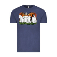 Ghost Horses Halloween Vintage Tee | Teevron