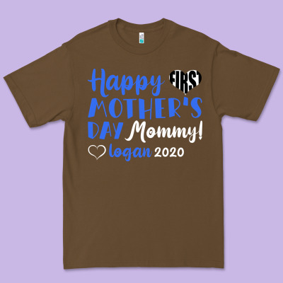 Happy First Mother's Day Mommy! Logan 2020 Premium Tee Designed By Bettercallsaul