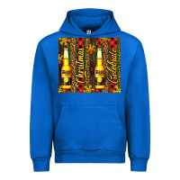 Cobalt beer bottle for christmas Urban Hoodie - AdoDesignShop