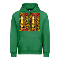 Emerald beer bottle for christmas Urban Hoodie - AdoDesignShop