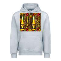 Heather Grey beer bottle for christmas Urban Hoodie - AdoDesignShop
