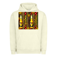 Pigment Pistachio beer bottle for christmas Urban Hoodie - AdoDesignShop