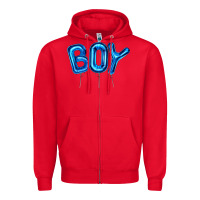 Red Balloon Boy Zipper Hoodie - Artiststas